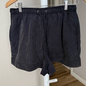 &OTHER STORIES Drawstring Elastic Waistband Breezy Relaxed Fit Medium Black VGC!